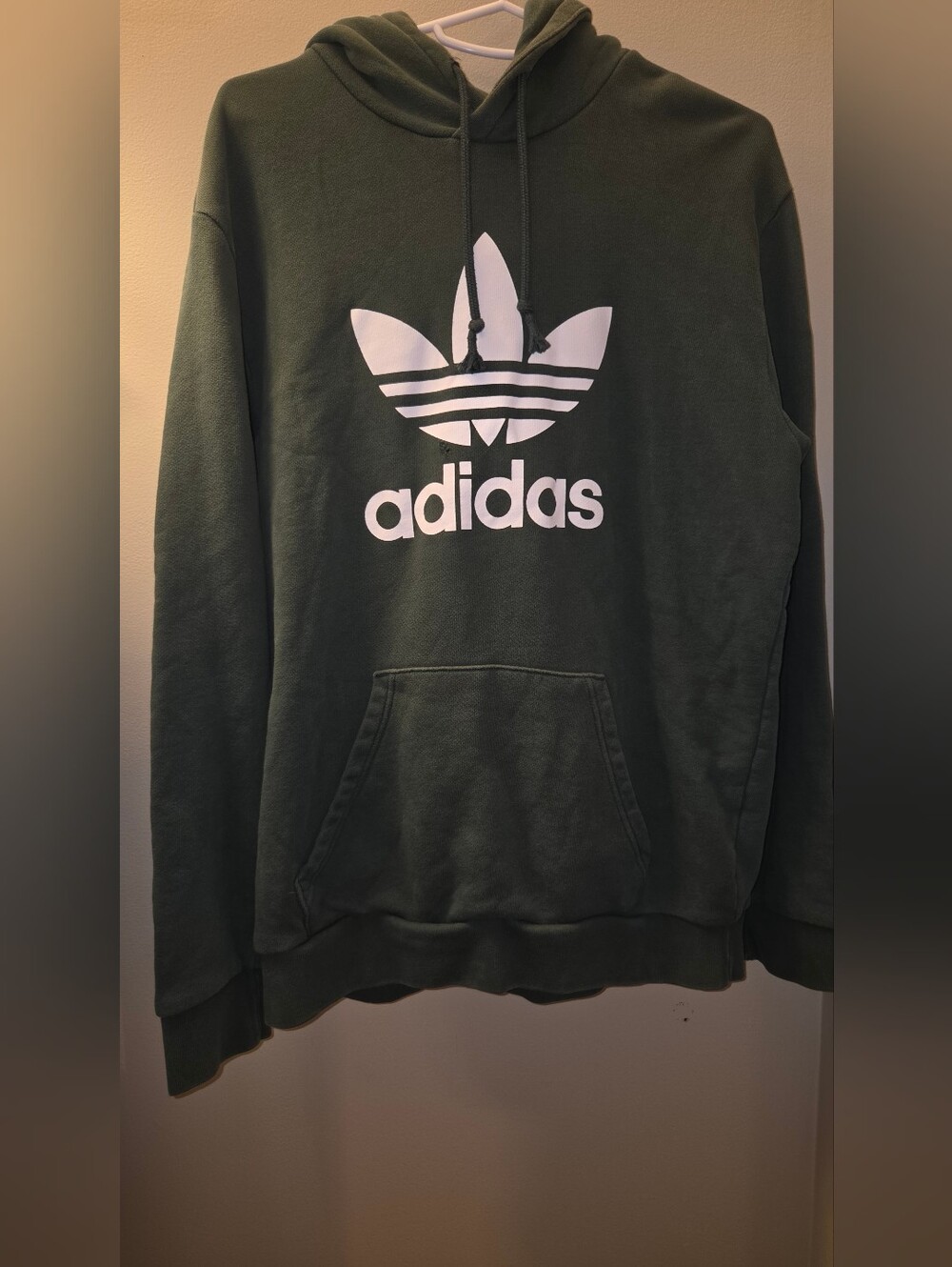 Adidas Originals Adicolor Classics Trefoil Hoodie - Dark Green Medium